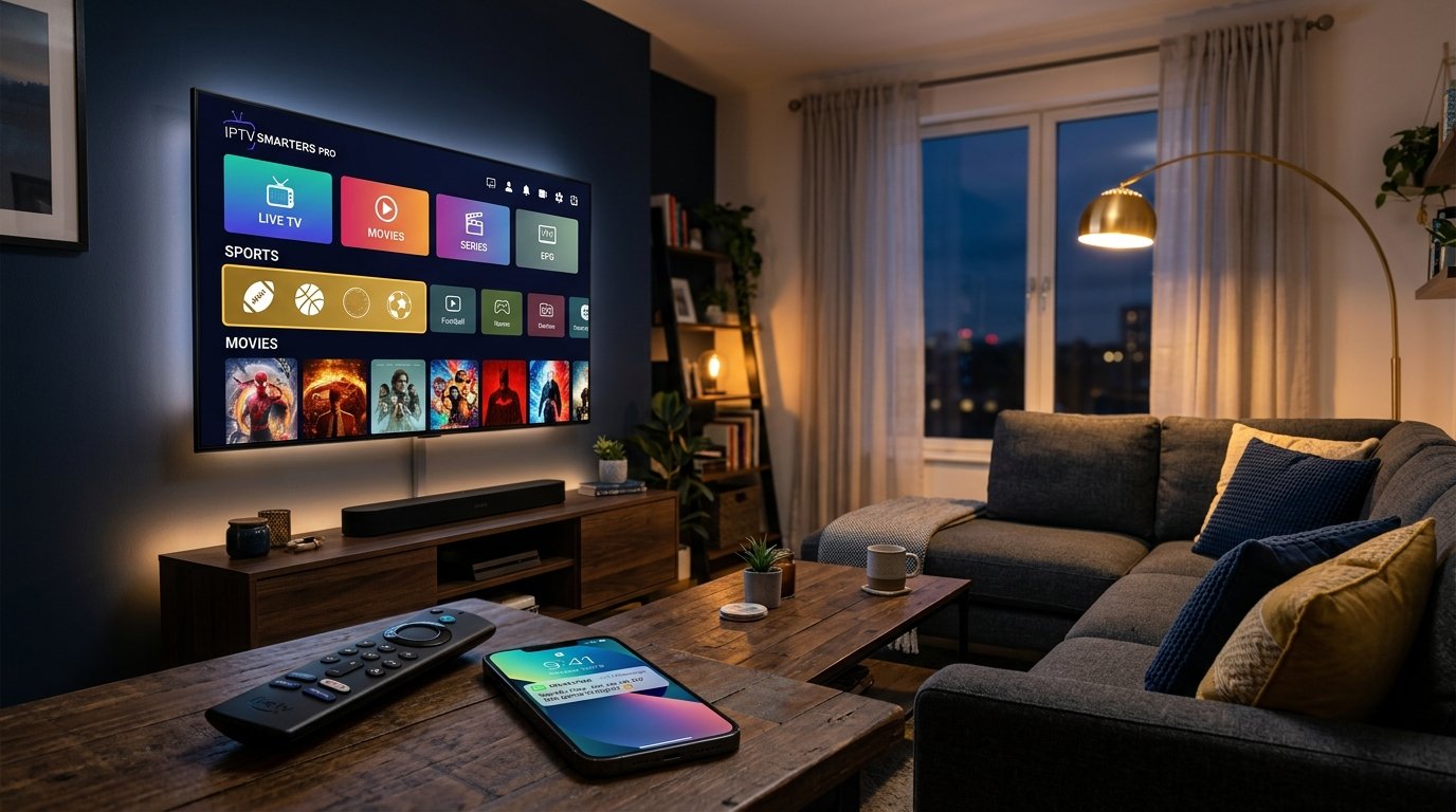 Cómo configurar IPTV Smarters Pro en Smart TV y Fire Stick paso a paso